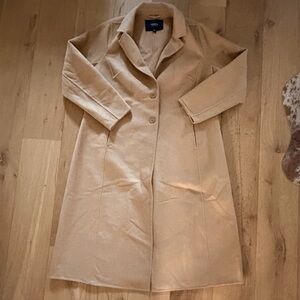 Torrid Beige Wool Blend Coat